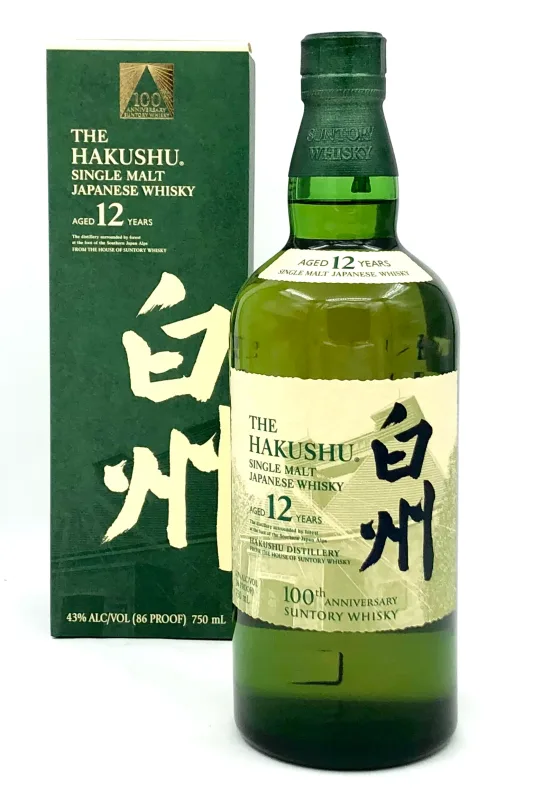 Hakushu – 12 Year Old 100th Anniversary Japanese Single Malt Whisky