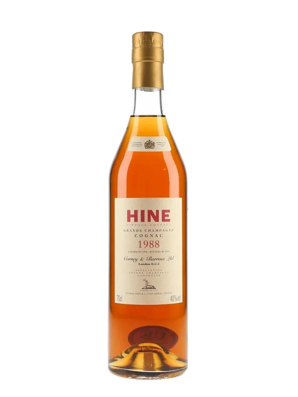 Hine Grand Champagne Cognac 1988 – Landed 1990, Bottled 2005 (70cl, 40%)