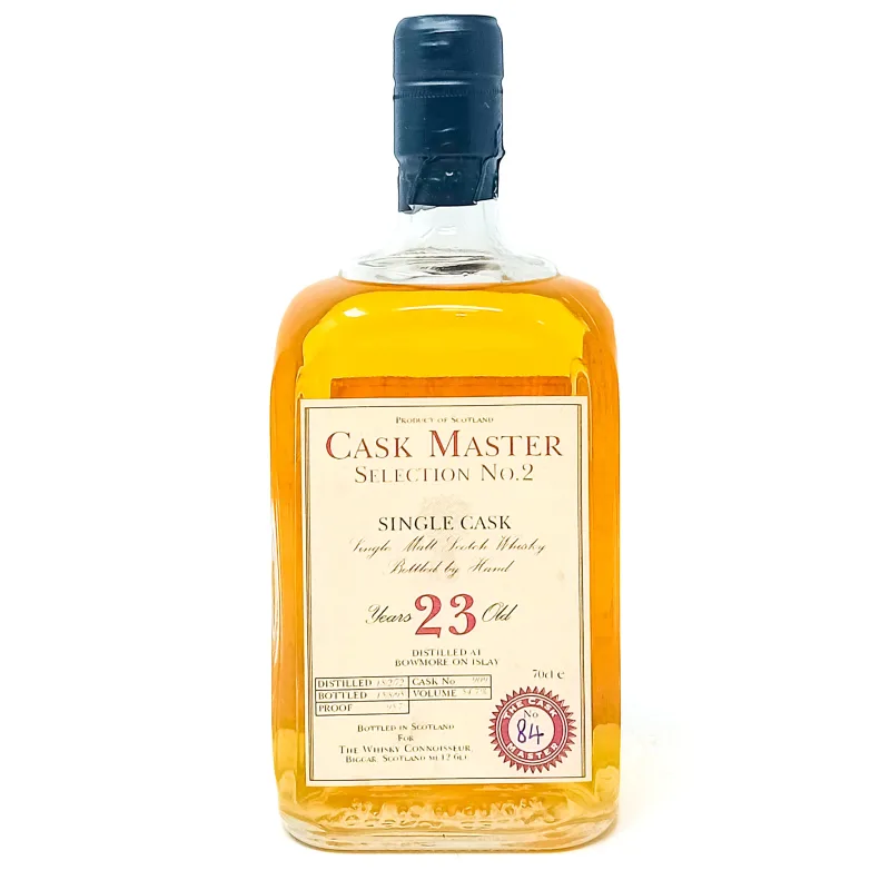 Bowmore – 1972 23 Year Old The Whisky Connoisseur Cask Master Selection No.2 (70cl, 54.7%)