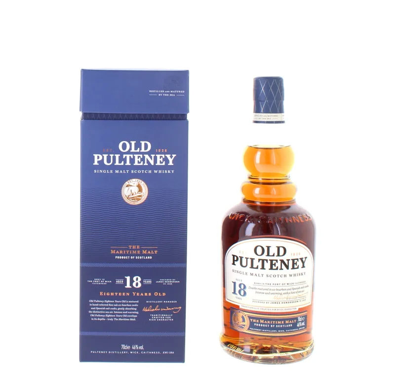 Old Pulteney – 18 Year Old Single Malt Scotch Whisky