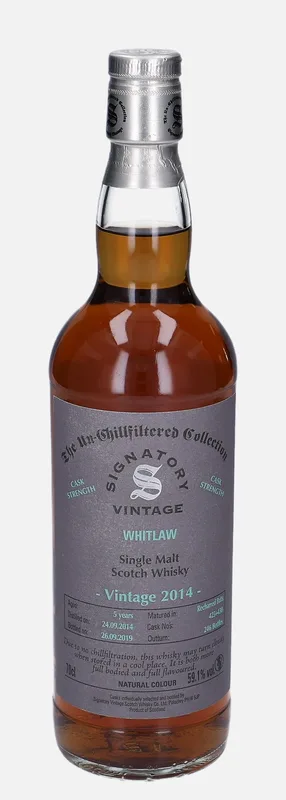 Highland Park – 2014 5 Year Old Signatory Vintage Scotch Whisky Co. The Un-Chillfiltered Collection