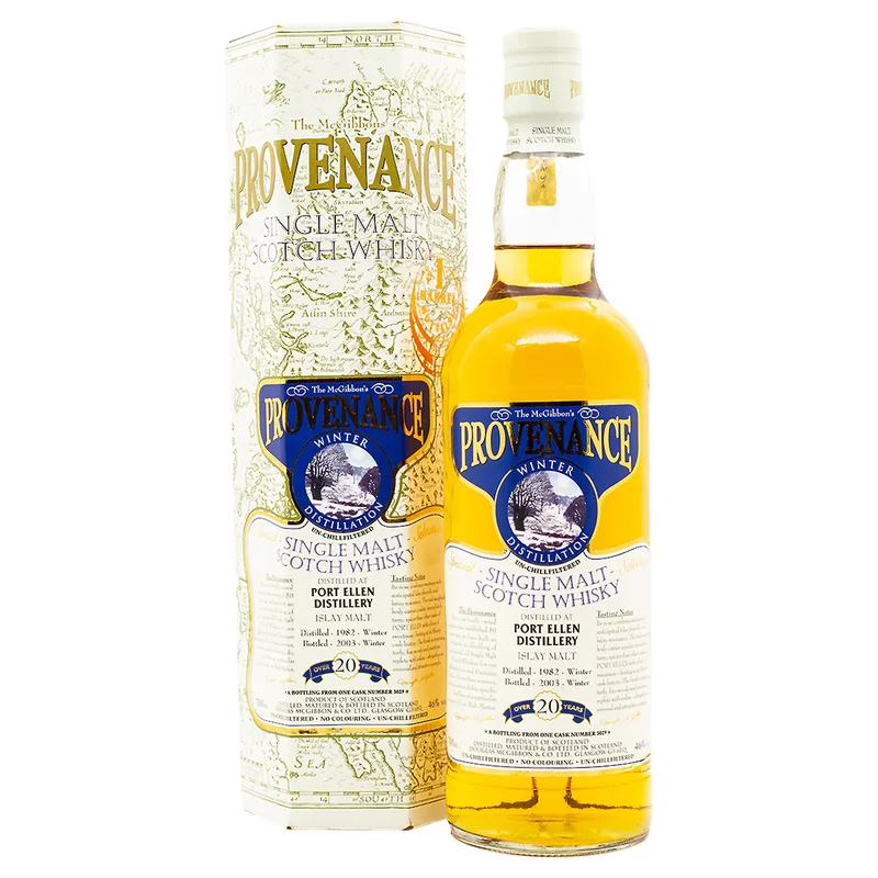 Douglas McGibbon's Provenance Port Ellen 20 Years 1982/2003 Cask DMG3029 (70cl, 46%)