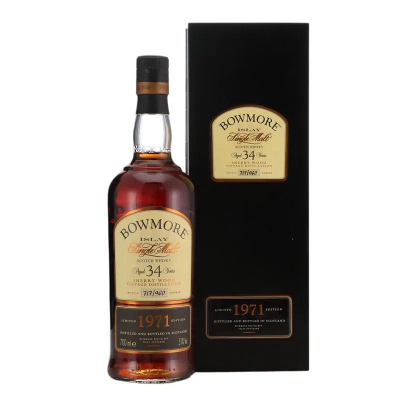 Bowmore – 1971 Sherry Wood 34 Year Old