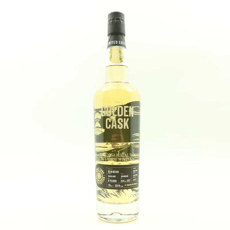 Ben Nevis – 2012 8 Year Old Golden Cask For TheWhiskyBarrel.com (70cl, 59.9%)