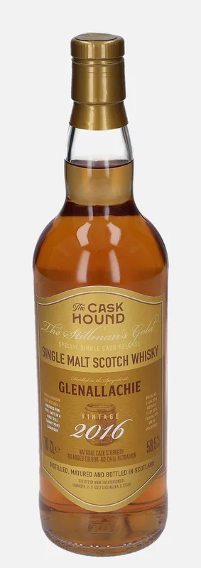 Glenallachie – 2016 The Caskhound The Stillman's Gold (70cl, 58.5%)