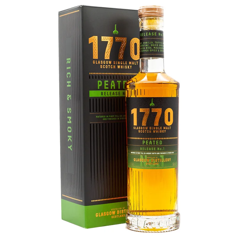 Glasgow 1770 – Peated Release No.1 (50cl, 46%)