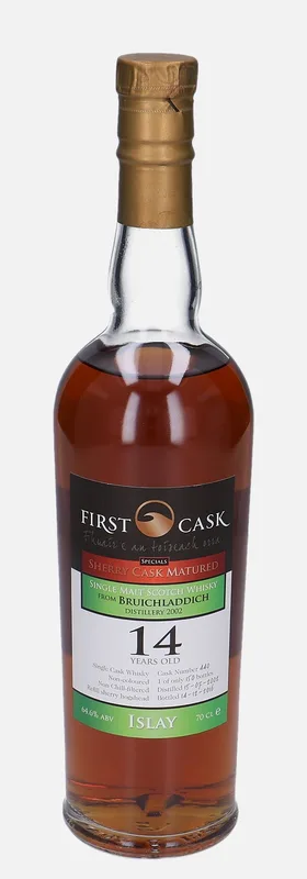 Bruichladdich – 2002 14 Year Old Whisky Import Nederland First Cask