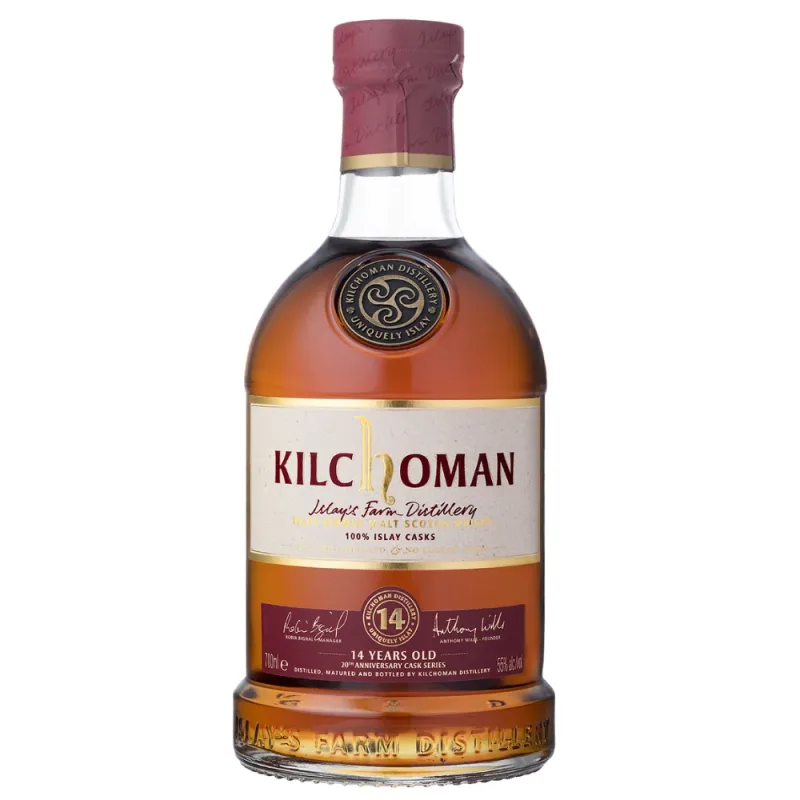 Kilchoman – 14 Year Old 20th Anniversary Cask Series Ex-Sherry Casks (70cl, 55%)