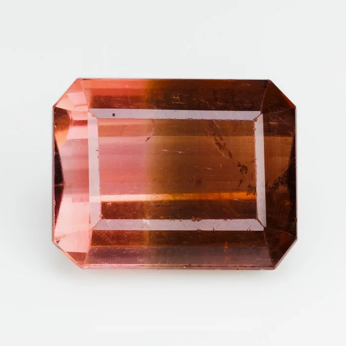 1 pcs Pink, Orange, Bi-colour Tourmaline - 13.48 ct - International Colored Gemstone Association (ICA GemLab) - Sunset-Bicolor-Giant