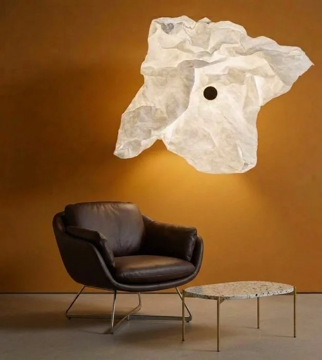 Flos - Erwan Bouroullec - Wall lamp - Sorry W1 - Aluminium, Lightweight tear-resistant fibre material