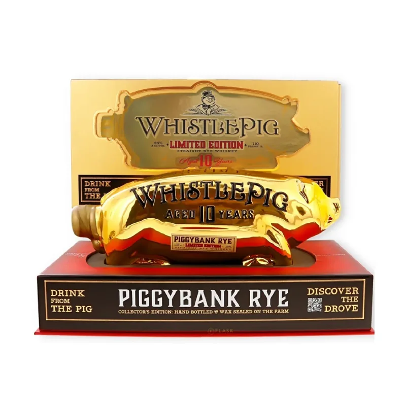 WhistlePig – 10 Year Old Rye Gold Piggybank Limited Edition (2026) (1L, 55%)