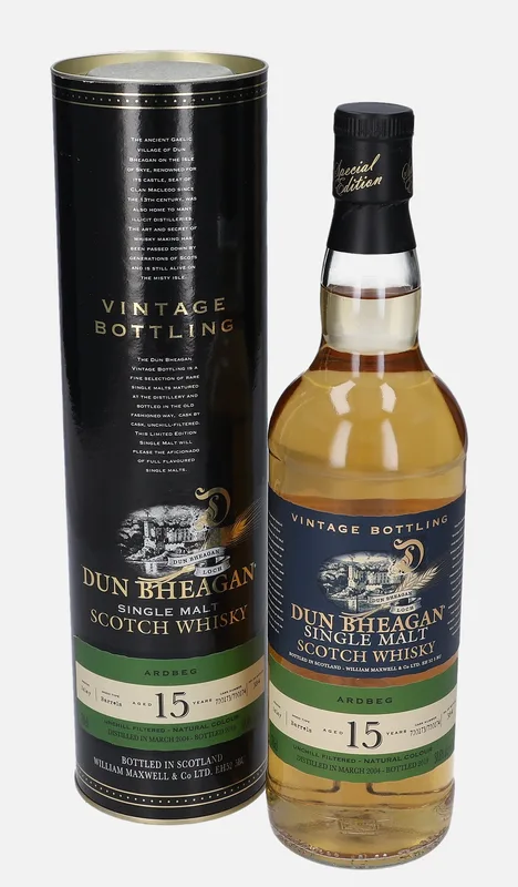 Ardbeg – 2004 15 Year Old William Maxwell Dun Bheagan