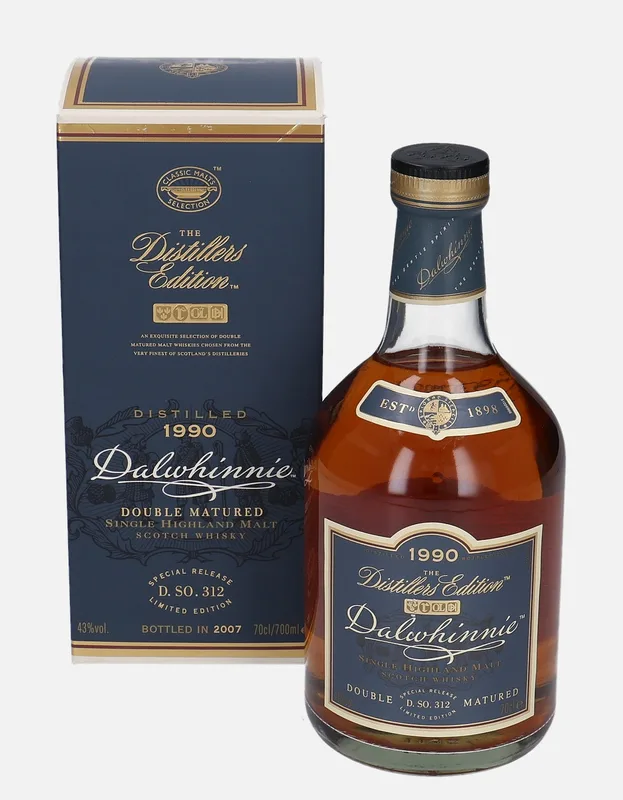 Dalwhinnie – 1990 Distillers Edition Double Matured D.SO. 312