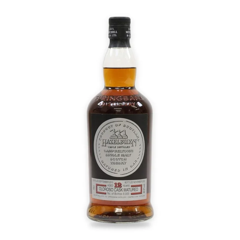 Hazelburn – 12 Year Old 2010 Oloroso Cask Matured 2022 49.9% (70cl, 49.9%)