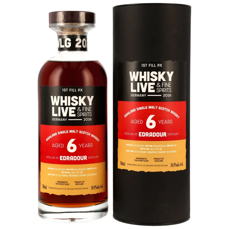Edradour – 6 Year Old 2020/2026 Whisky Live Germany 2026