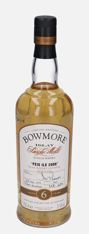 Bowmore – 1999 6 Year Old