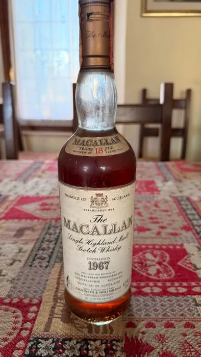 Macallan 1967 18 years old - b. 1980s - 75cl
