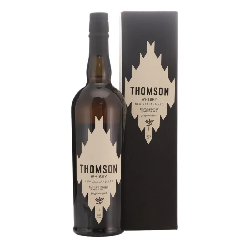 Thomson Manuka Wood Smoke New Zealand Single Malt (70cl, 46.00%)
