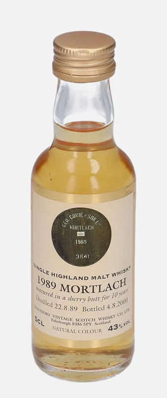 Mortlach – 1989 10 Year Old Signatory Vintage Scotch Whisky Co.