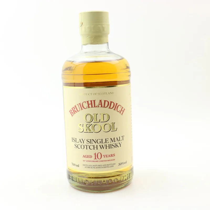 Bruichladdich – 10 Year Old ‘Old Skool’ 25th Anniversary Limited Release (70cl, 50%)