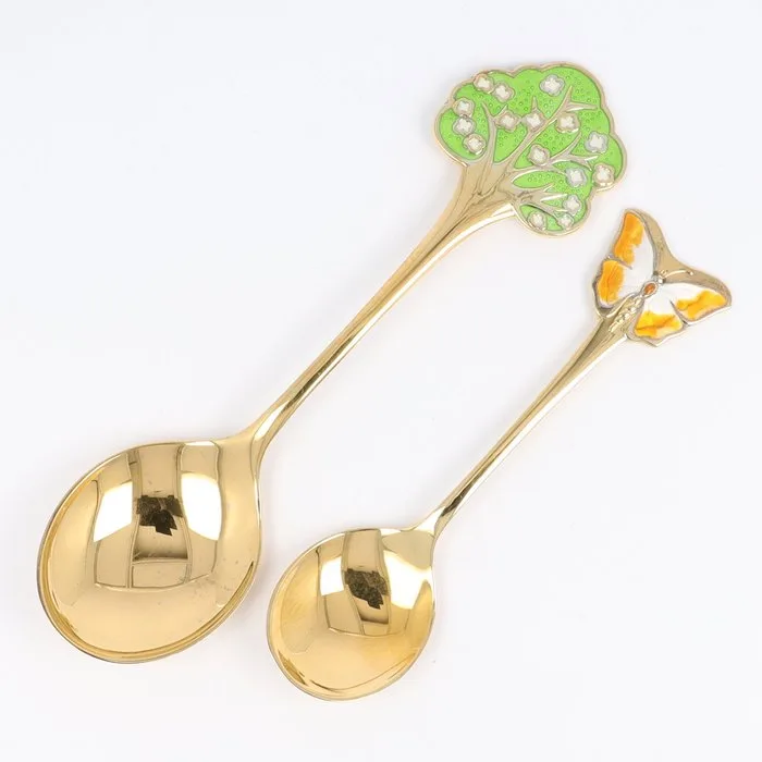 Robbe & Berking - Jaarlepels - Spoon (2) -.925 silver