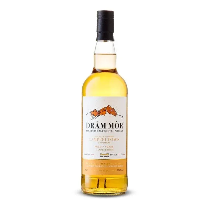 Campbeltown 7 Year Old Dràm Mòr First Fill Bourbon Barrel Cask #110 Blended Malt Scotch Whisky (2024)