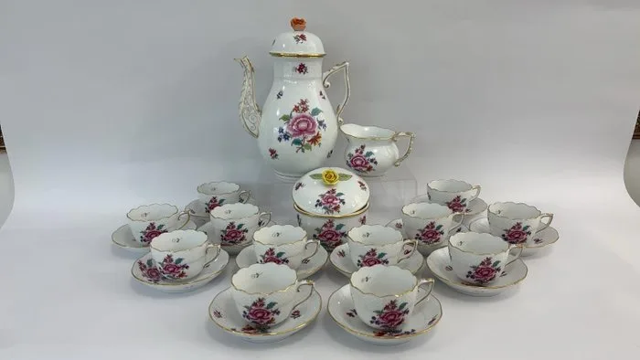 Herend - Cup and saucer (15) - Porcelain
