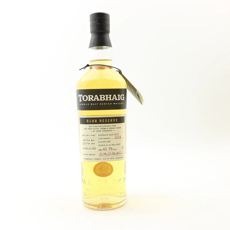 Torabhaig – 2017 Single Cask 114 Club Reserve (70cl, 61.7%)