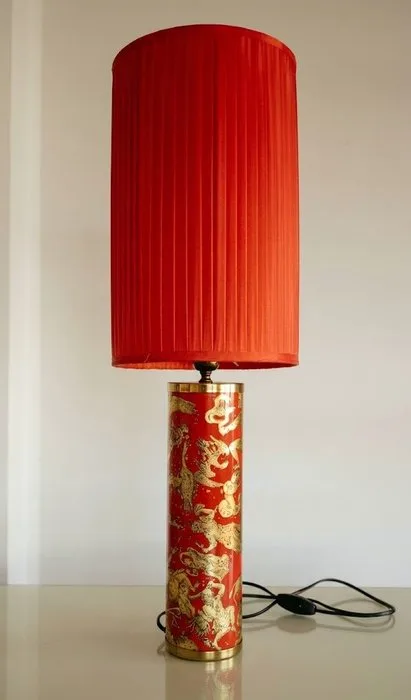 Fornasetti - Table lamp - C 01Z032 - Pottery - Western Hemisphere