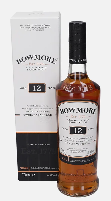 Bowmore – 12 Year Old (70cl, 40%)