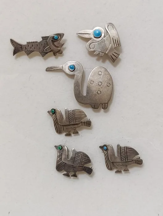 Brooch - Peru Pins of the 1940s - Graziella Laffi