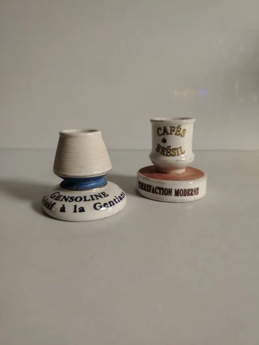 Gensoline - Cafés du Brésil - 1900-1920 - Pyrogen - Sign - Earthenware