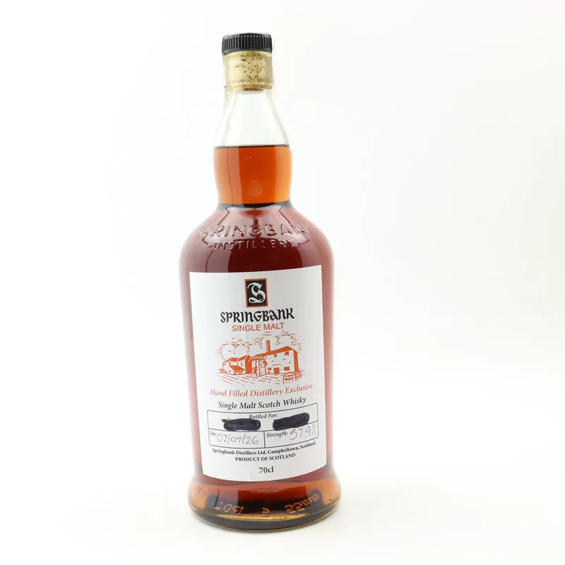 Springbank – Hand Filled Distillery Exclusive (70cl, 57.9%)