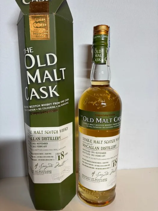 Macallan 1993 18 years old The Old Malt Cask - Douglas Laing - b. 2012 - 700ml