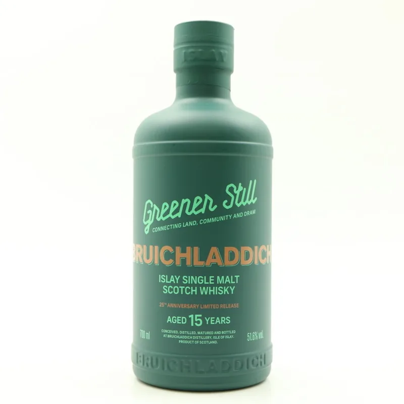 Bruichladdich – 15 Year Old Greener Still 25th Anniversary Bottling (70cl, 51.6%)