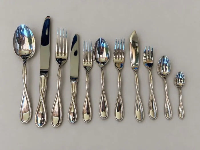 Christofle - Cutlery set for 12 (108) - Galea - Silverplated