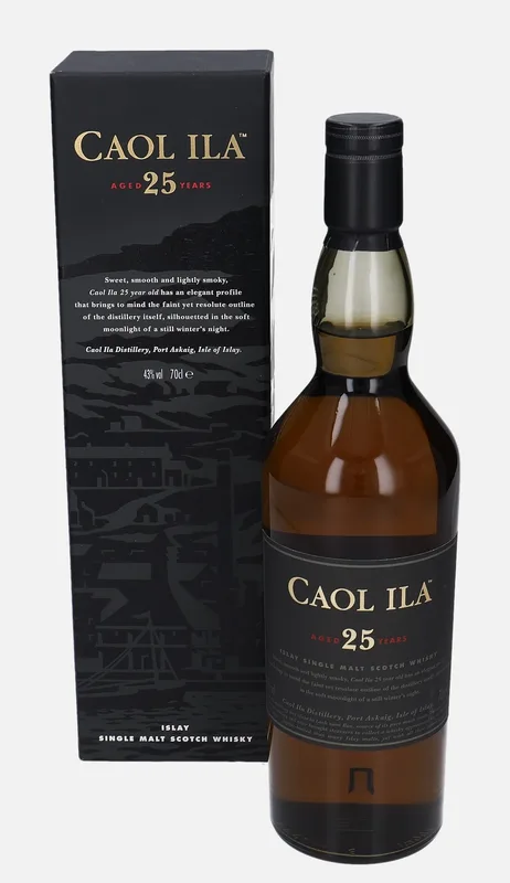 Caol Ila – 25 Year Old (70cl, 43%)