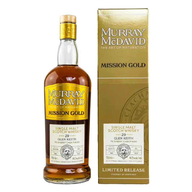 Glen Keith – 29 Year Old 1993 Murray McDavid Single PX Sherry Finish Cask (70cl, 46.5%)