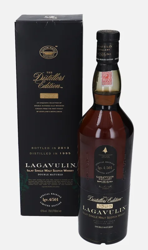 Lagavulin – 1995 Distillers Edition Double Matured lgv. 4/501