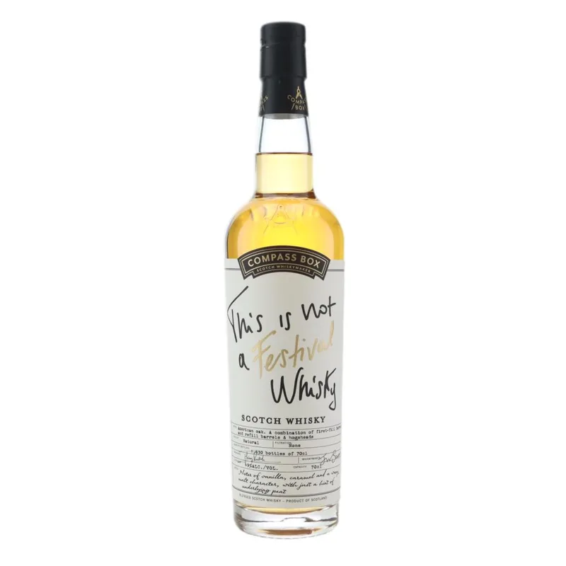 Compass Box This is Not a Festival Whisky Scotch Whisky (70cl, 49.00%)
