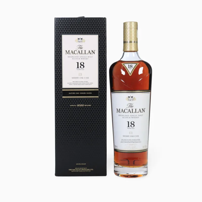 Macallan – 18 Year Old (2022) Sherry Oak