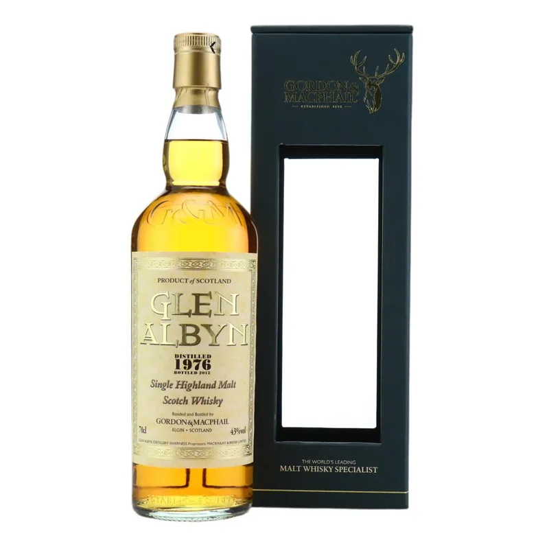 Glen Albyn – 1976 Gordon and MacPhail (70cl, 43.00%)