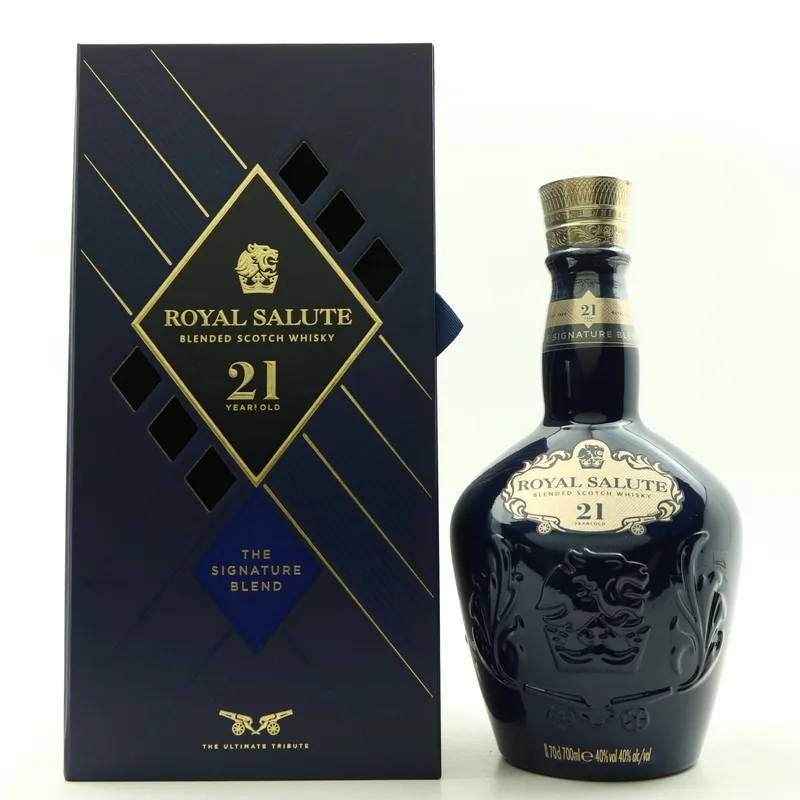 Chivas – Royal Salute 21 Year Old Sapphire Flagon (70cl, 40%)