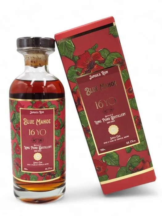 Long Pond 2007 16 years old Distilia - Blue Mahoe - Floral Rum Series - b. 2024 - 700ml