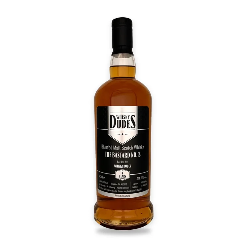 WhiskyDudes The Bastard No.3 7 Year Old Oloroso Cask (70cl, 51.5%)