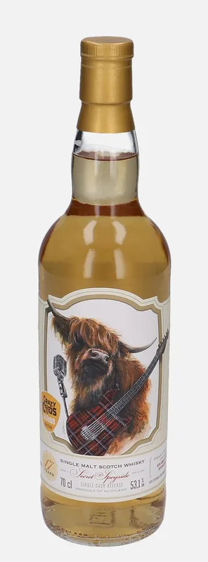Secret Speyside – 2008 17 Year Old The Caskhound Crazy Coos Reloded Collection