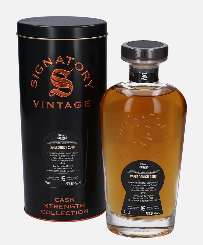Caperdonich – 2000 20 Year Old Signatory Vintage Scotch Whisky Co. Cask Strength Collection