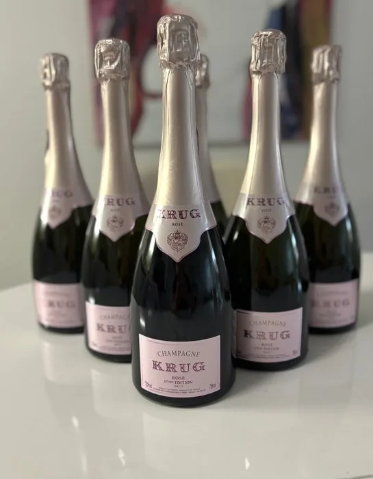 Krug, Rosé 27ème Édition - Champagne Rosé, Brut - 6 Bottles (0.75L)