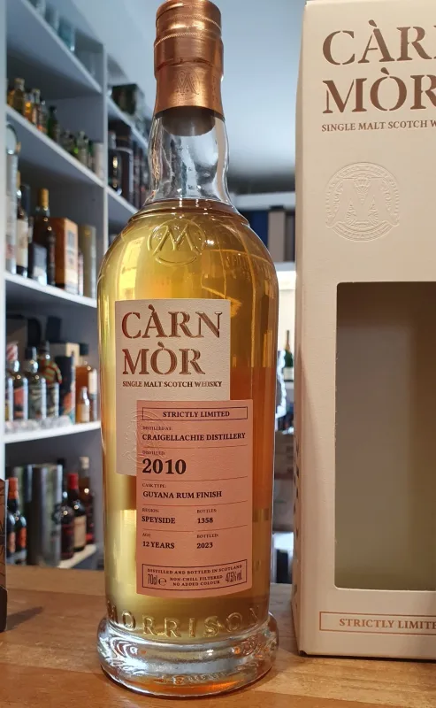 Craigellachie – 2010 Guyana Rum Finish (Carn Mor Strictly Limited)