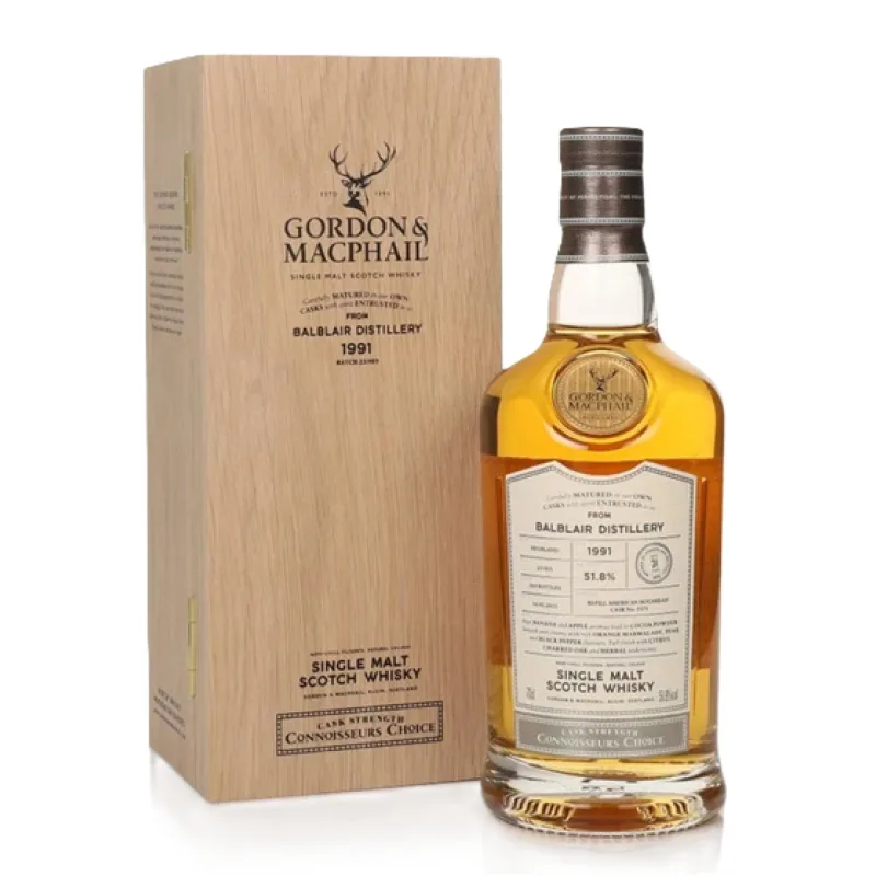 Balblair – 31 Year Old 1991 Gordon & MacPhail Connoisseurs Choice Single Refill American Hogshead #3371
